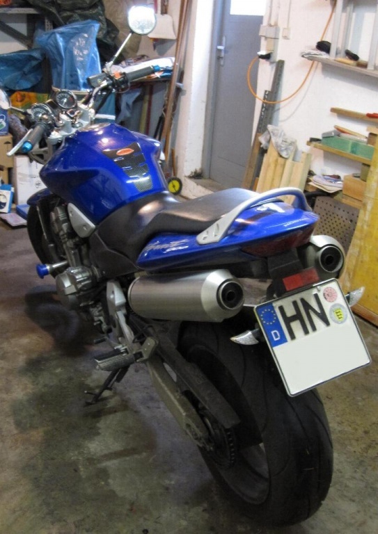 Hornet 900 hinten